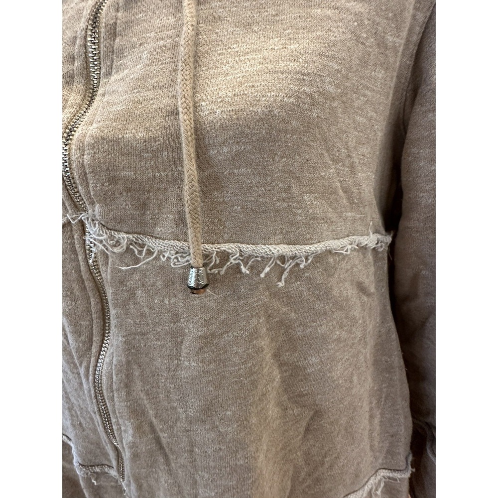OSO Casuals Zipped Hoodie Size Small Cozy! Boho Chill Vibe - Picture 2 of 6